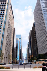 skyscrapers in Tokyo