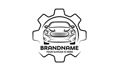 Car logo. Repair Service. Cars sale.