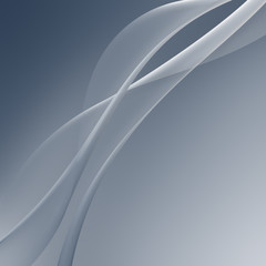 Obraz premium Blue abstract soft background with wave line