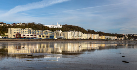 Douglas seafront and beach, Douglas, Isle of Man, British Isle