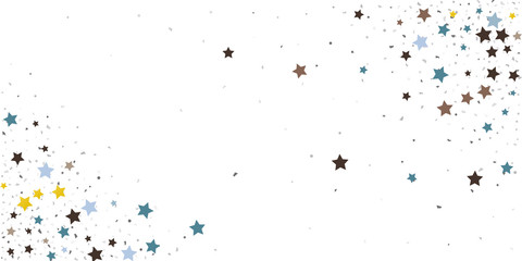 Abstract flying confetti.