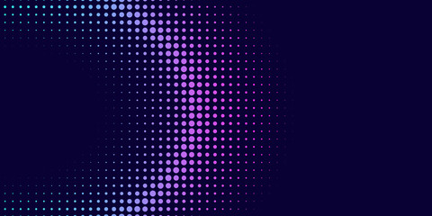 Obraz premium Gradient futuristic pattern.