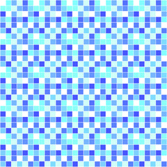 Seamless multicolored small squares pattern.