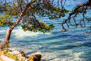 Obraz na płótnie Canvas Playas Croacia