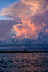 Clouds at Sunset in Key West