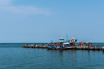 Fishing boat at Ang Sila boat ramp, Chon Buri