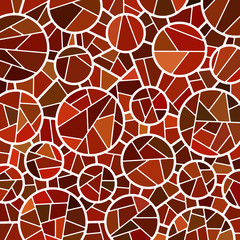 abstract vector stained-glass mosaic background