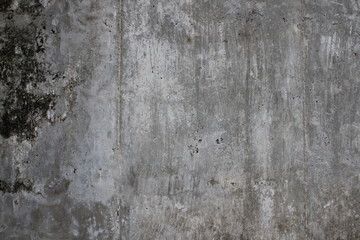 Old white brick wall, concrete background