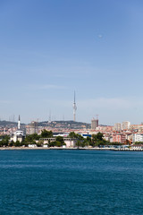 Bosphorus strait in Istanbul, Turkey