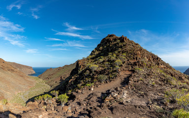 La Gomera - Wanderung von El Cabrito nach San Sebastian - Hike from El Cabrito to San Sebastian