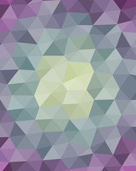 Abstract Delaunay Voronoi trianglify Generative Art background illustration