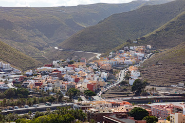 La Gomera Aussicht über San Sebastian
