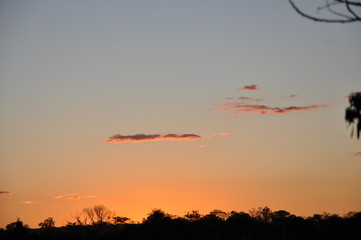 Sunset sky