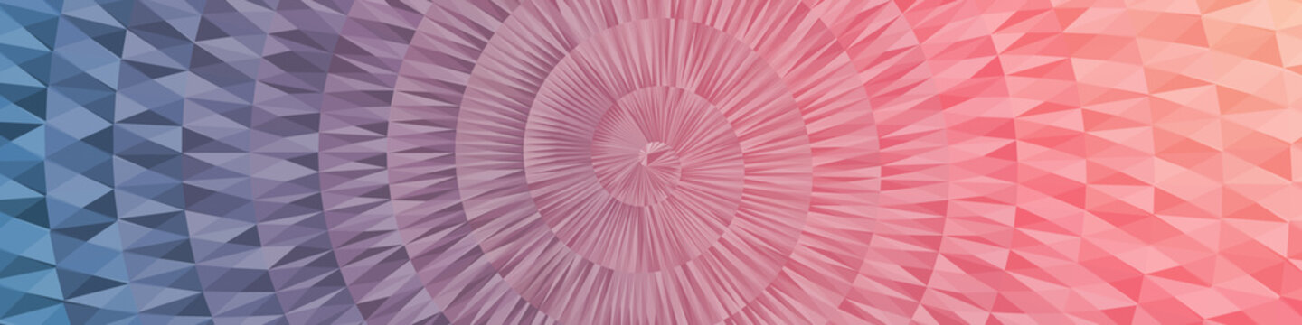 Abstract Delaunay Voronoi trianglify Generative Art background illustration
