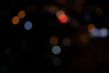 defocused lights
