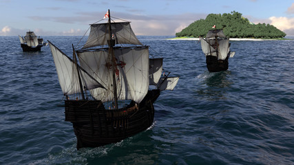 Magallanes,  Juan Sebastian Elcano, Molucas, Vuelta al mundo © grechsantos