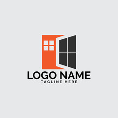 door logo design vector