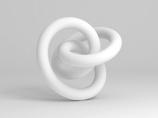 Geometrical representation of a torus knot 3 d