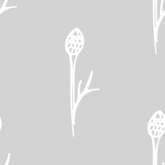 seamless floral pattern with wild flower