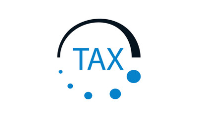 Tax return icon for finance and accounting-related websites