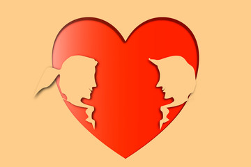 heart, love, valentine, red, symbol