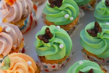 cupcake papillon