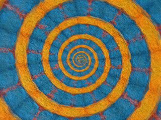 Colorful digital graphic kaleidoscope symmetry mandala style in laser light trial pattern, Tie Dye , spiderweb art background for art projects, banner, business, card,  template