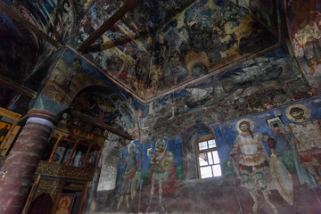 Fototapeta na wymiar Saint Nicholas Church, Voskopoje, Albania