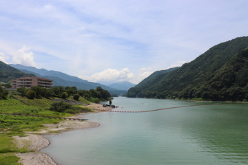 美和湖（長野県伊那市高遠町）,miwa lake,takato,ina city,nagano pref,japan