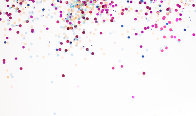 Confetti festive background.