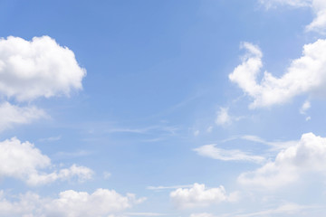 blue sky with cloud closeup Blue sky with clouds background blue sky background with tiny clouds Sky daylight. Natural sky composition. Element of design.