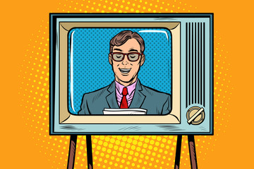 TV news anchor