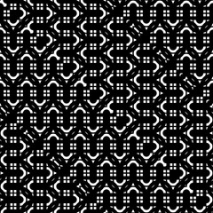 Design seamless monochrome grid pattern