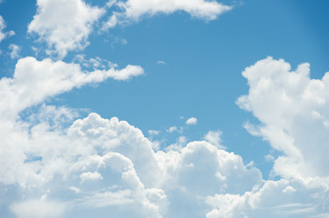 Fototapeta premium blue sky clouds,Blue sky with clouds.