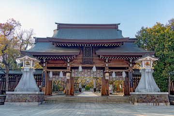 Obraz premium 神戸 湊川神社 表門