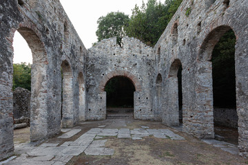 Fototapeta na wymiar Butrint Archaelogical Park, Butrint, Albania