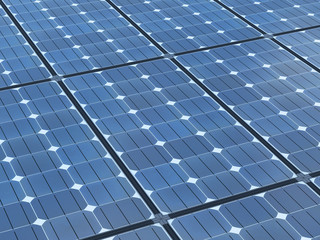 Details of solar panels.