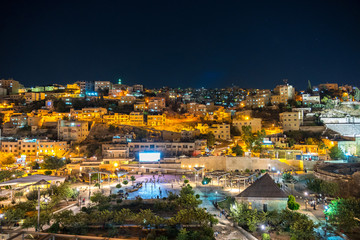 Aerial view of Amman City
