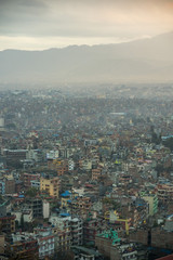 Kathmandu city in Nepal