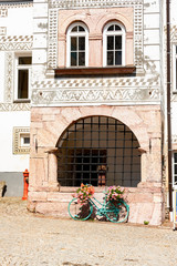 Fototapeta na wymiar Inner city of old town Eisenerz in Styria, Austria