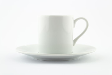 white coffee cup