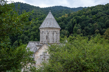 Fototapeta na wymiar Haghartsin Monastery. Dilijan , Armenia . Church . 