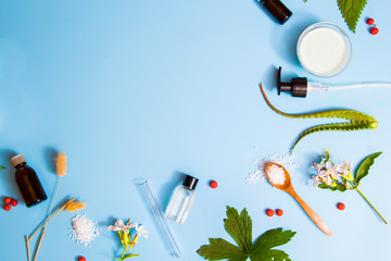 Cosmetics made from natural ingredients