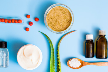 Cosmetics made from natural ingredients