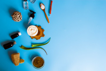 Naklejka premium Cosmetics made from natural ingredients