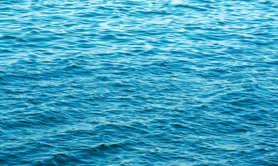 Blue sea water background texture