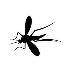 Mosquito Logo Design Vector Illustration. Mosquito Design Template