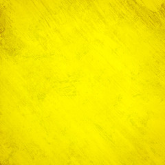 Yellow grunge wall for texture background