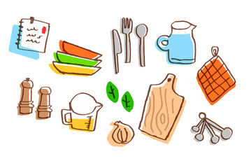 キッチン用品　材料セット４