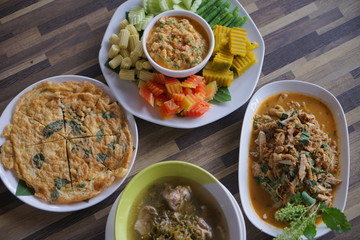 thai curry with rice